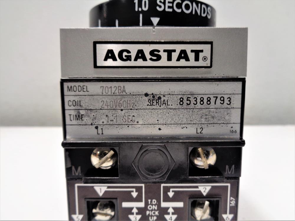 Agastat .1-1 Second Timing Relay 7012BA